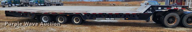 image for item JB9788 2008 Trail King TK110HT-443  drop deck trailer