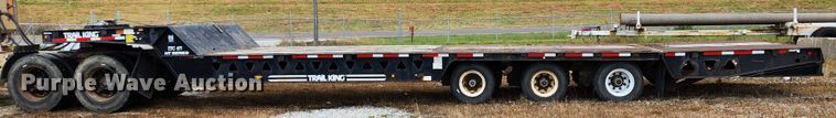 image for item JB9788 2008 Trail King TK110HT-443  drop deck trailer