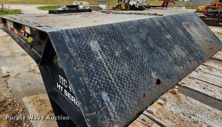 image for item JB9788 2008 Trail King TK110HT-443  drop deck trailer