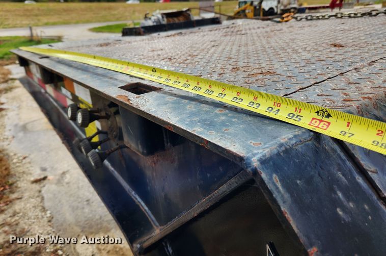 image for item JB9788 2008 Trail King TK110HT-443  drop deck trailer