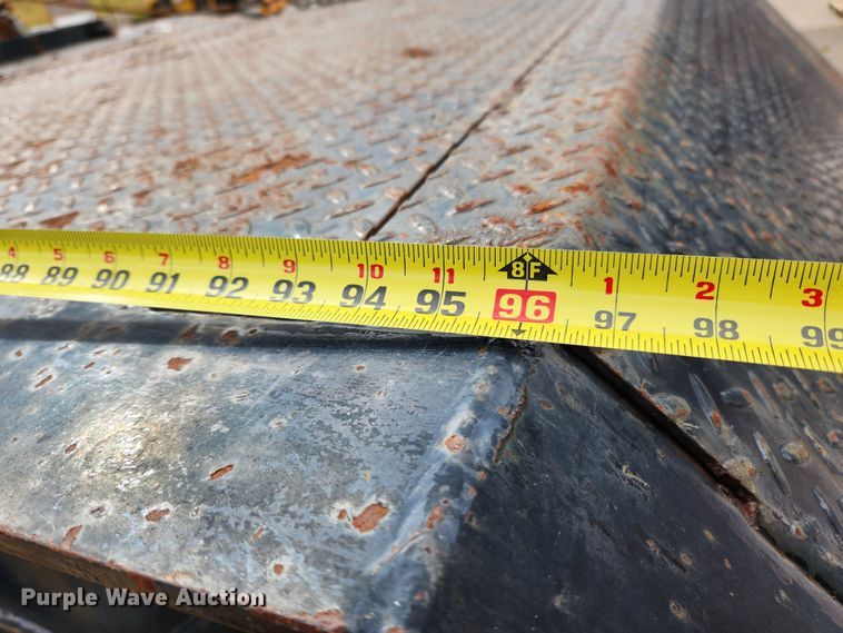 image for item JB9788 2008 Trail King TK110HT-443  drop deck trailer