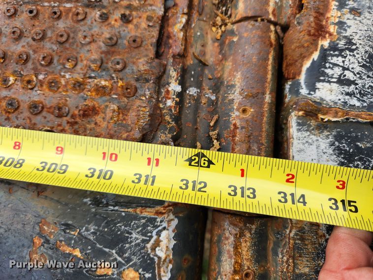 image for item JB9788 2008 Trail King TK110HT-443  drop deck trailer