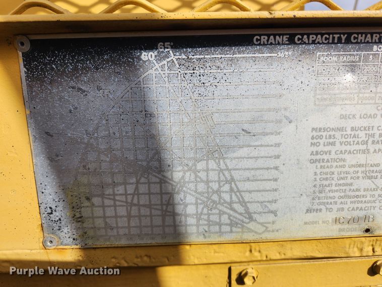 image for item JB9794 Broderson IC701B  crane