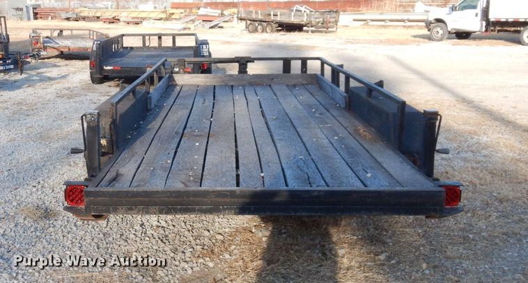 image for item JK9061 1989 Starlite 165CR  utility trailer