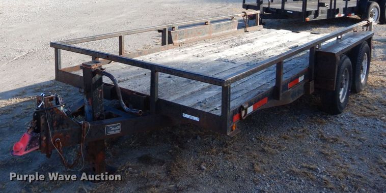 image for item JK9063 1997 Belshe CT-2  equipment trailer