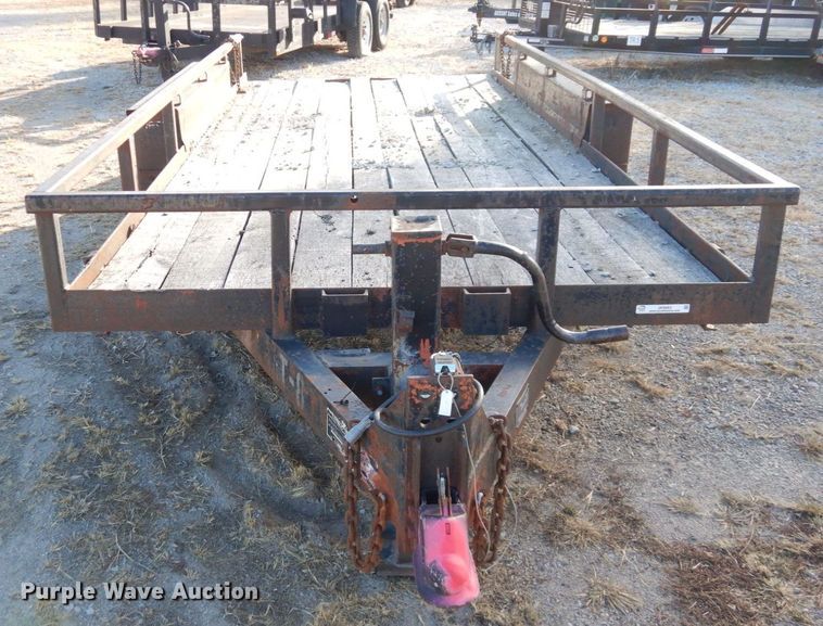 image for item JK9063 1997 Belshe CT-2  equipment trailer