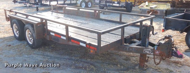image for item JK9063 1997 Belshe CT-2  equipment trailer