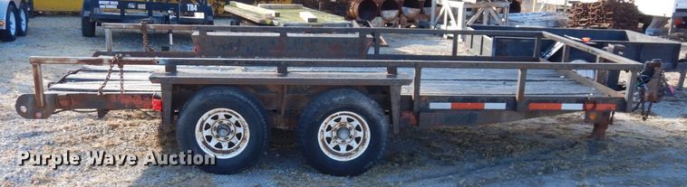 image for item JK9063 1997 Belshe CT-2  equipment trailer