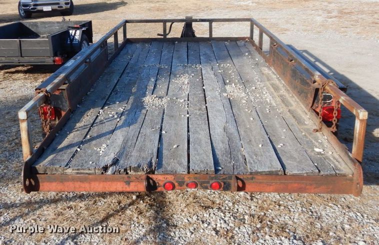 image for item JK9063 1997 Belshe CT-2  equipment trailer