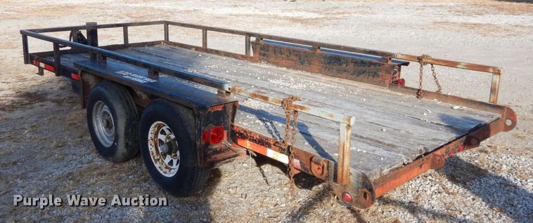 image for item JK9063 1997 Belshe CT-2  equipment trailer