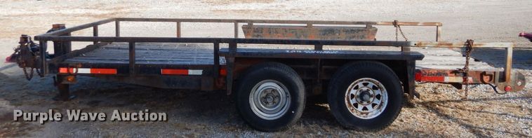 image for item JK9063 1997 Belshe CT-2  equipment trailer
