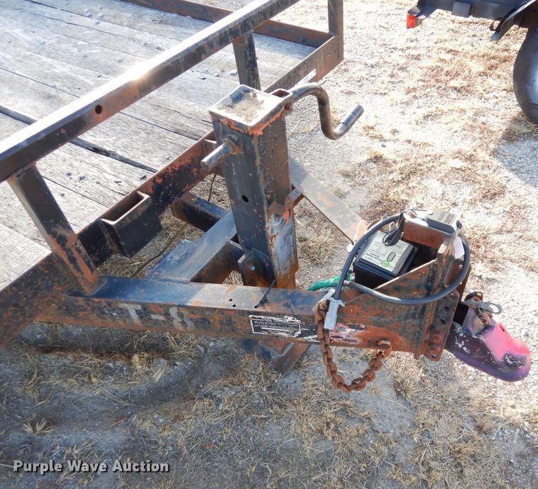 image for item JK9063 1997 Belshe CT-2  equipment trailer