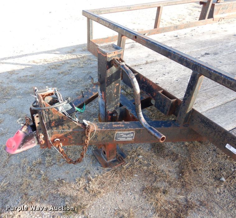 image for item JK9063 1997 Belshe CT-2  equipment trailer