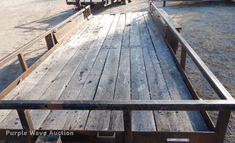 image for item JK9063 1997 Belshe CT-2  equipment trailer