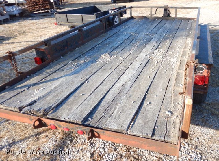 image for item JK9063 1997 Belshe CT-2  equipment trailer