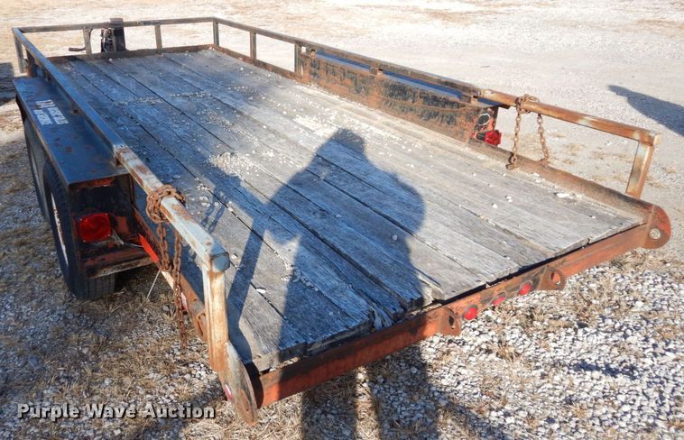 image for item JK9063 1997 Belshe CT-2  equipment trailer