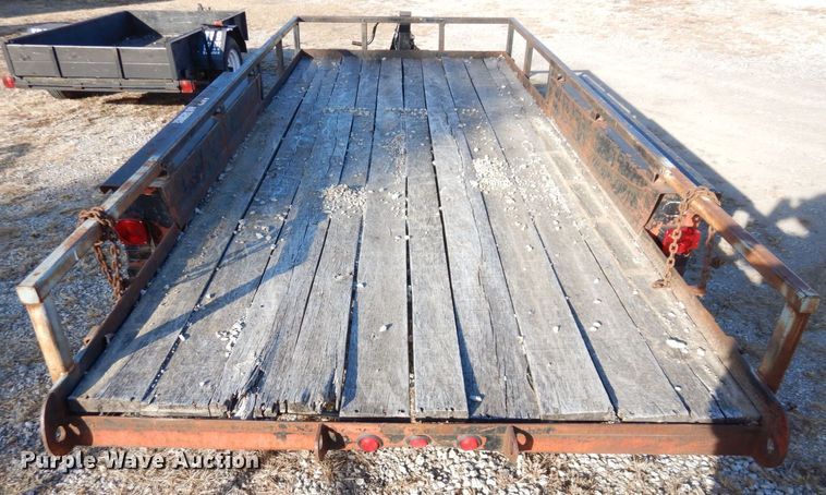 image for item JK9063 1997 Belshe CT-2  equipment trailer