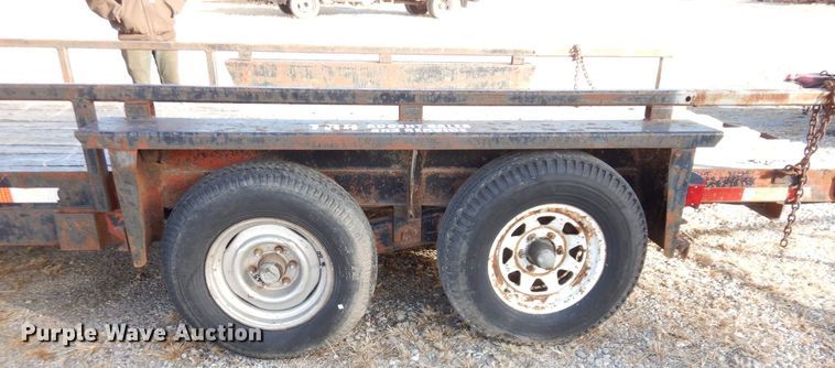 image for item JK9063 1997 Belshe CT-2  equipment trailer