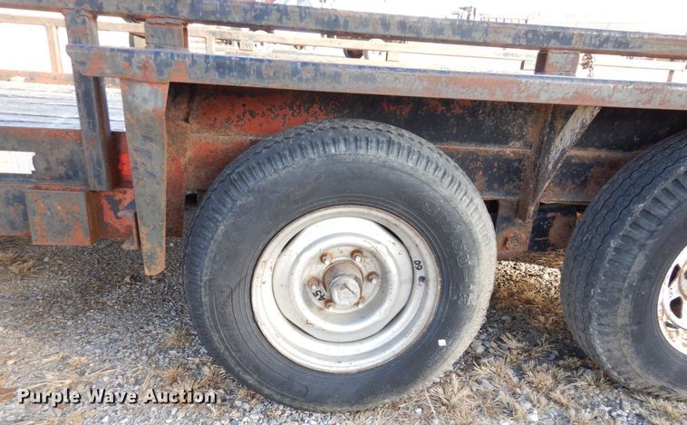 image for item JK9063 1997 Belshe CT-2  equipment trailer