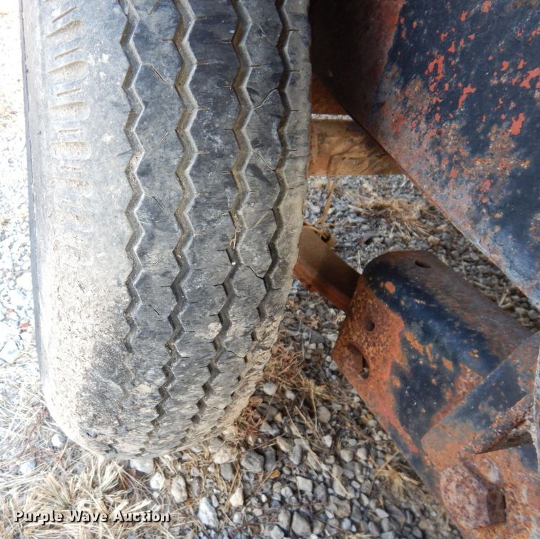 image for item JK9063 1997 Belshe CT-2  equipment trailer