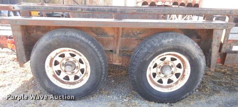 image for item JK9063 1997 Belshe CT-2  equipment trailer