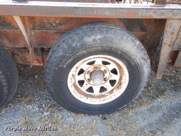 image for item JK9063 1997 Belshe CT-2  equipment trailer