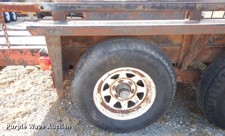 image for item JK9063 1997 Belshe CT-2  equipment trailer