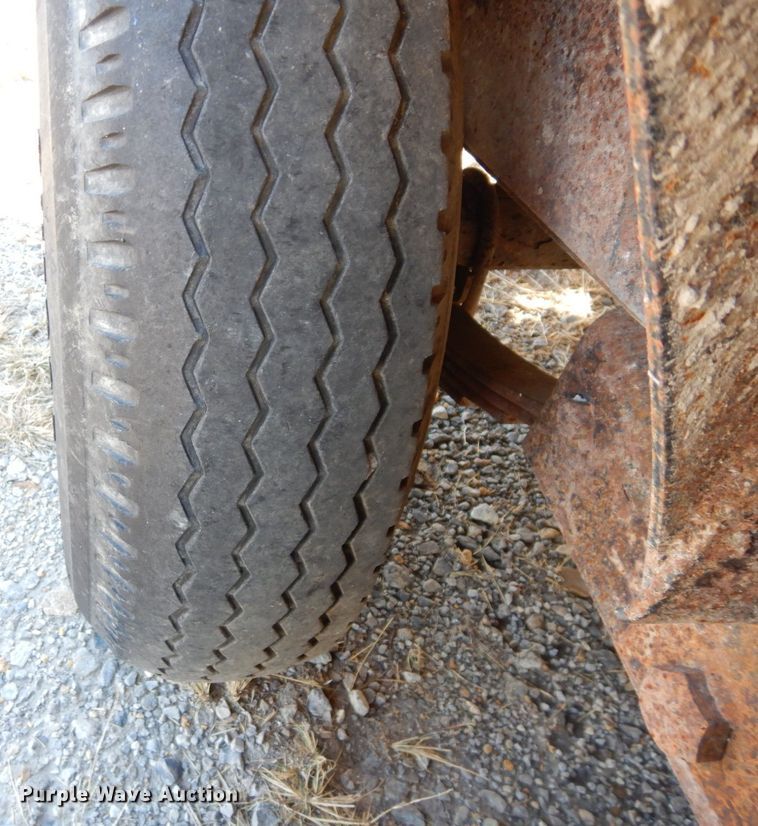 image for item JK9063 1997 Belshe CT-2  equipment trailer