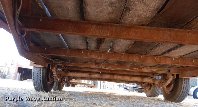 image for item JK9063 1997 Belshe CT-2  equipment trailer