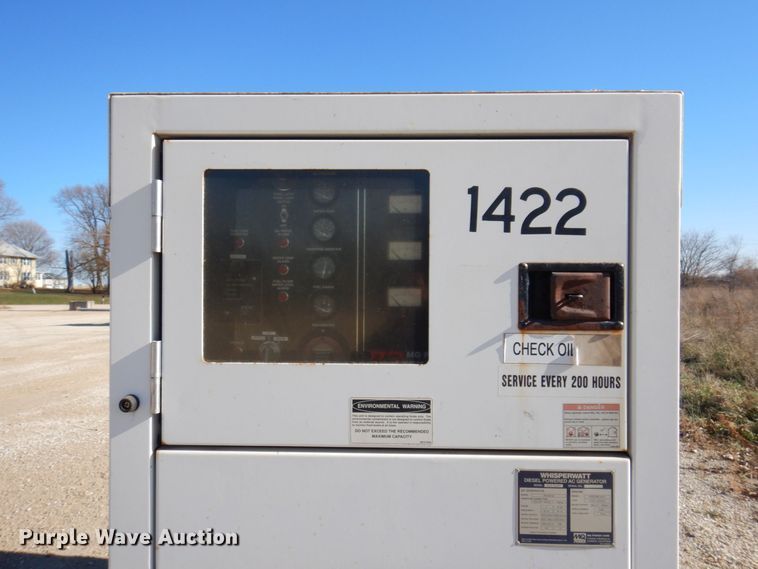 image for item JL9773 Whisperwatt DCA-45USI  generator