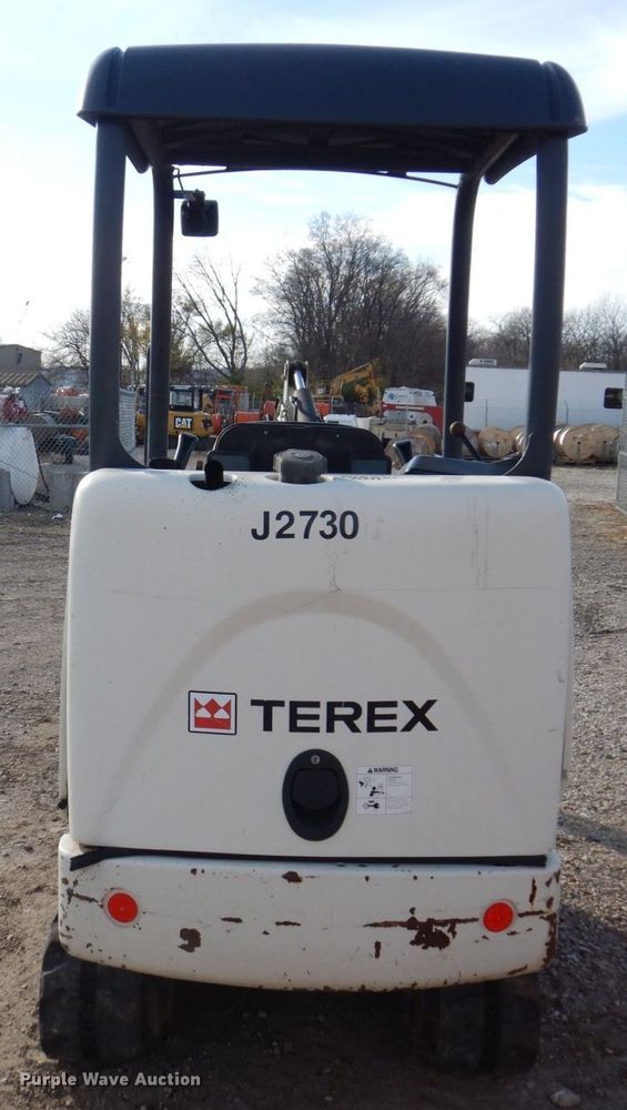 image for item JL9791 2010 Terex TC16  mini excavator