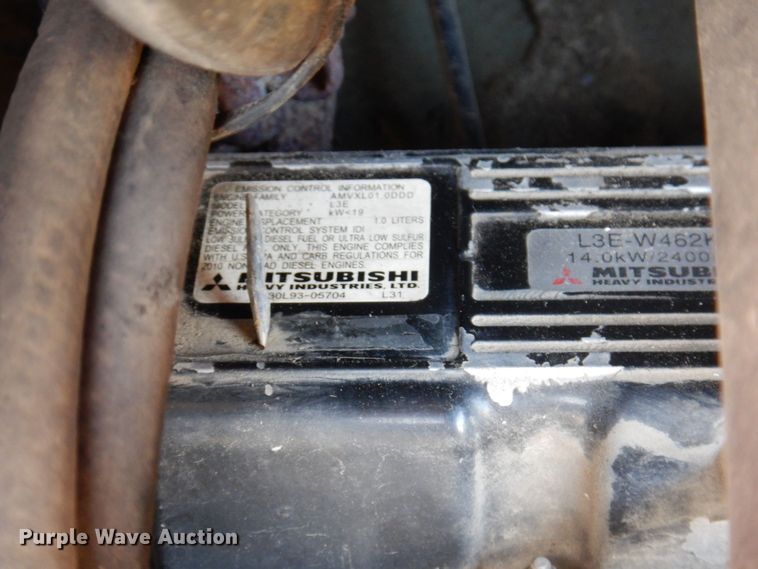 image for item JL9791 2010 Terex TC16  mini excavator