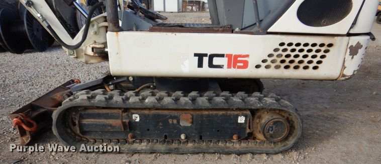 image for item JL9791 2010 Terex TC16  mini excavator