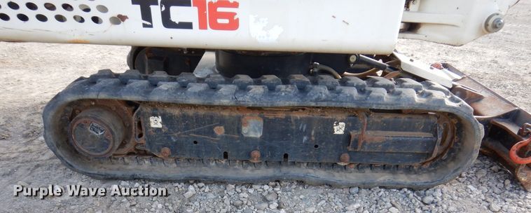 image for item JL9791 2010 Terex TC16  mini excavator