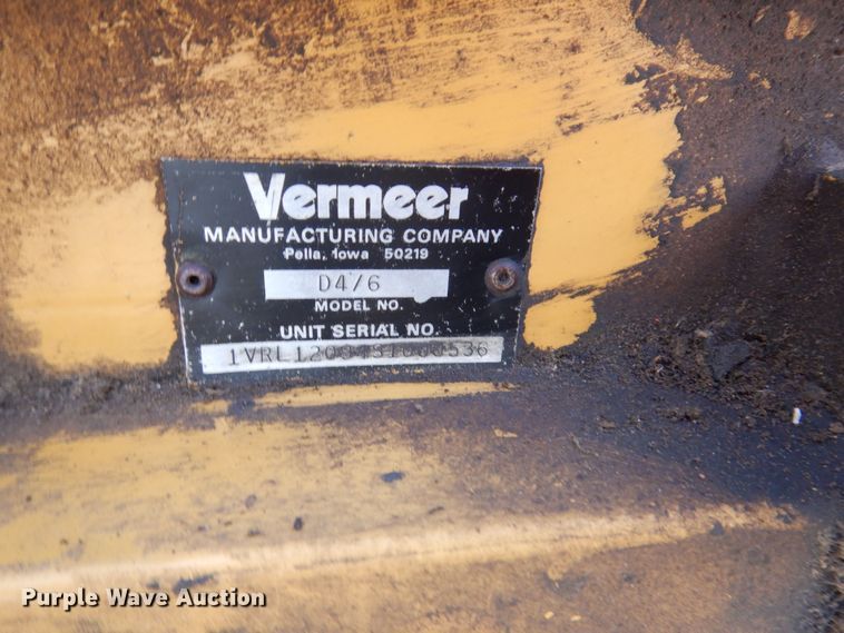 image for item JL9799 1995 Vermeer Navigator D4/6  directional boring unit