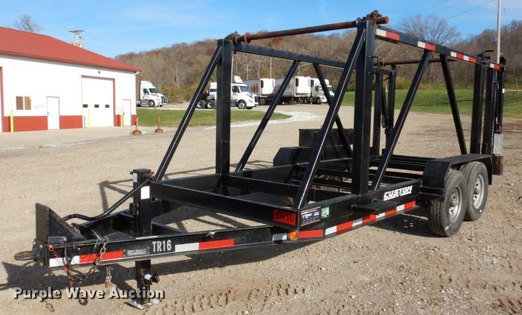 image for item JL9802 2017 Custom MRT-1400-2  reel trailer