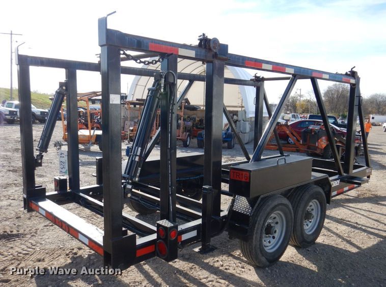 image for item JL9802 2017 Custom MRT-1400-2  reel trailer