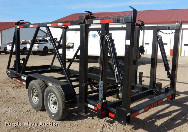 image for item JL9802 2017 Custom MRT-1400-2  reel trailer
