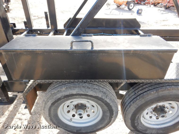 image for item JL9802 2017 Custom MRT-1400-2  reel trailer