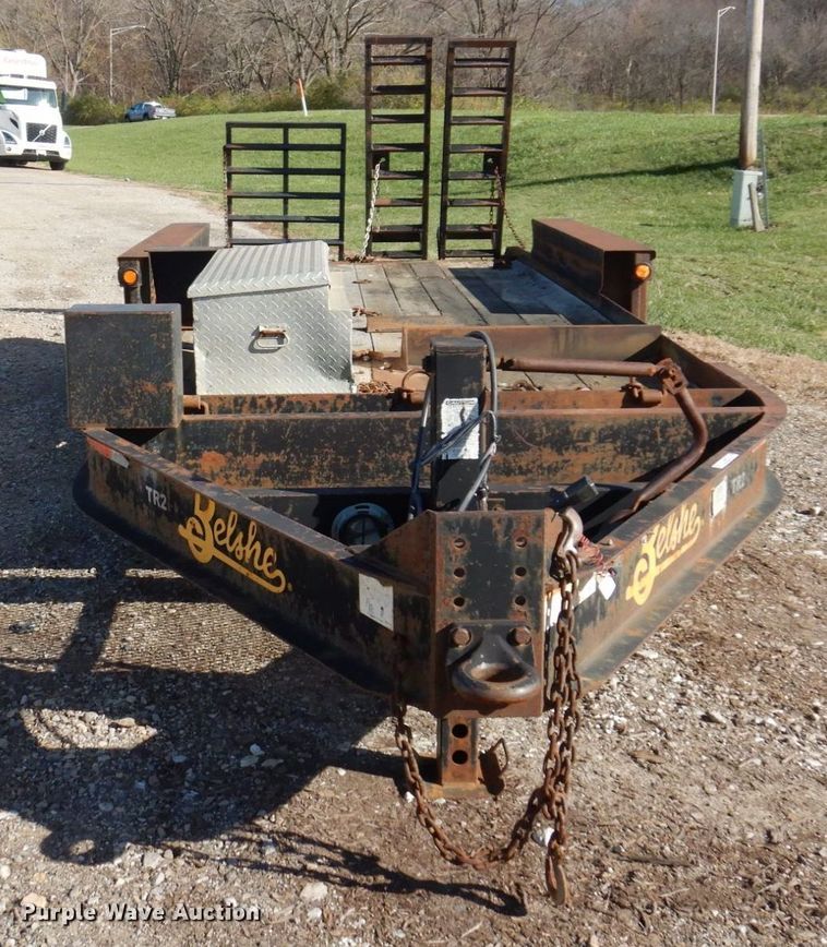 image for item JL9807 2013 Belshe T162EP  equipment trailer