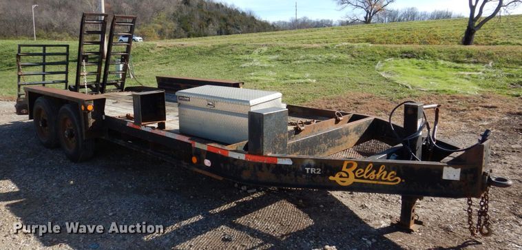 image for item JL9807 2013 Belshe T162EP  equipment trailer