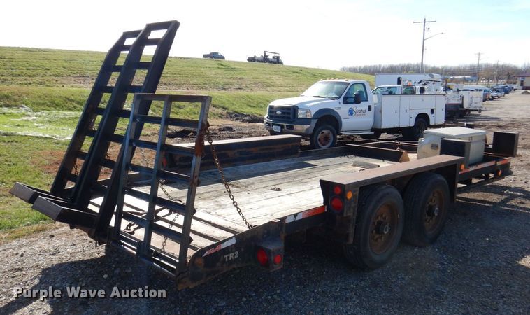 image for item JL9807 2013 Belshe T162EP  equipment trailer