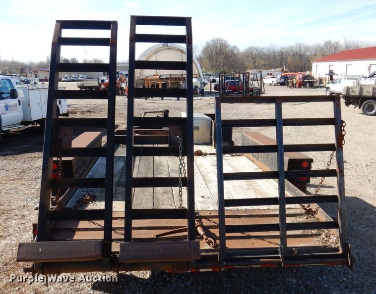 image for item JL9807 2013 Belshe T162EP  equipment trailer