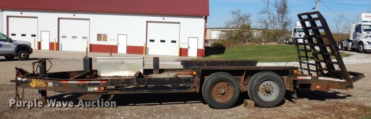 image for item JL9807 2013 Belshe T162EP  equipment trailer