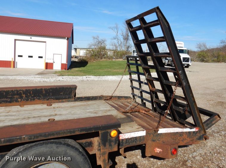 image for item JL9807 2013 Belshe T162EP  equipment trailer