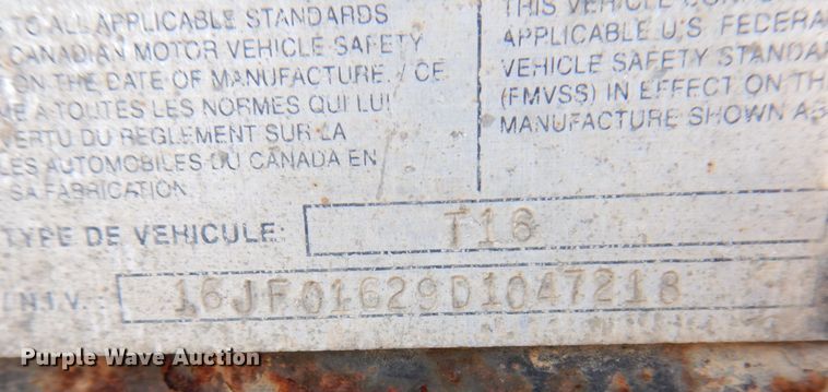 image for item JL9807 2013 Belshe T162EP  equipment trailer