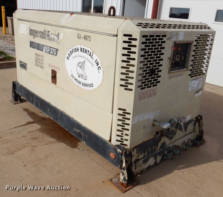image for item JL9809 2006 Ingersoll Rand XP375WCU  air compressor