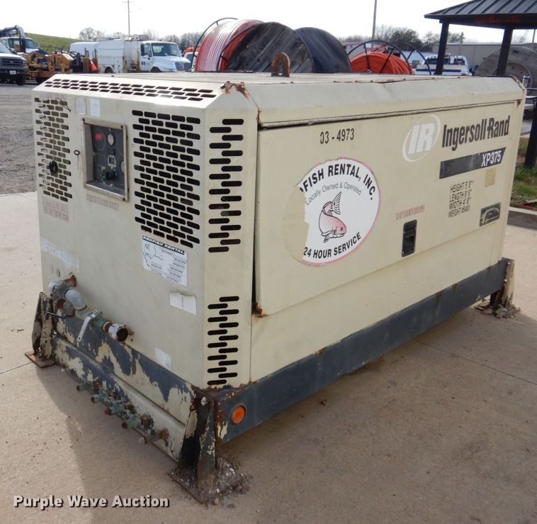 image for item JL9809 2006 Ingersoll Rand XP375WCU  air compressor