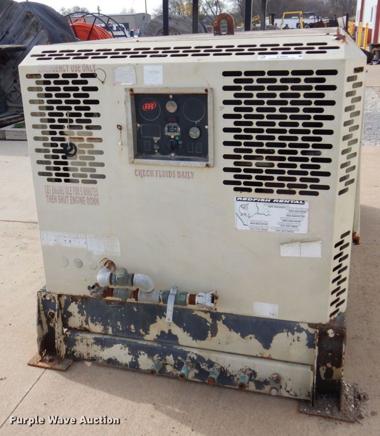 image for item JL9809 2006 Ingersoll Rand XP375WCU  air compressor