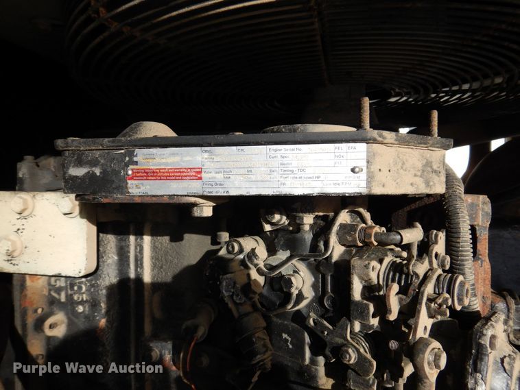 image for item JL9809 2006 Ingersoll Rand XP375WCU  air compressor